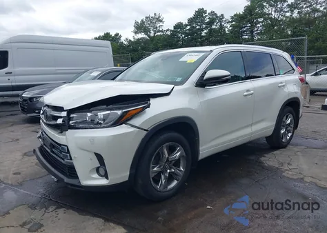 2018 Toyota Highlander Limited Platinum from USA, damaged, VIN 5TDDZRFH0JS908682